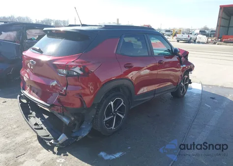 2021 Chevrolet Trailblazer Fwd Rs z USA, uszkodzony, nr VIN KL79MTSL7MB124519